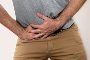 dolor en la parte inferior del abdomen con prostatitis