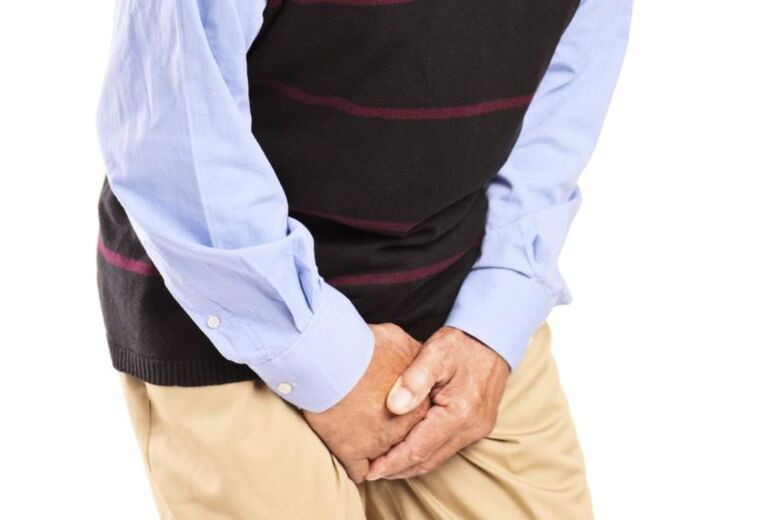 El dolor persistente en los genitales es el síntoma principal de la prostatitis.